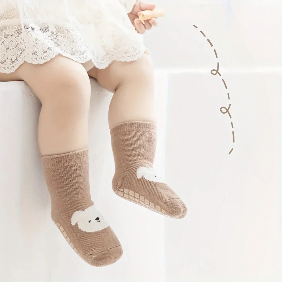 Lot de chaussettes bébé antidérapantes