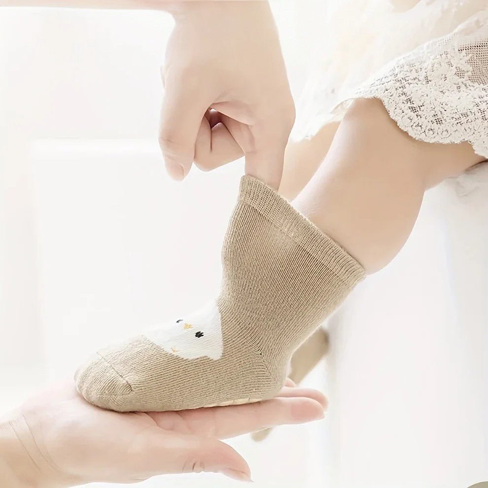 Lot de chaussettes bébé antidérapantes