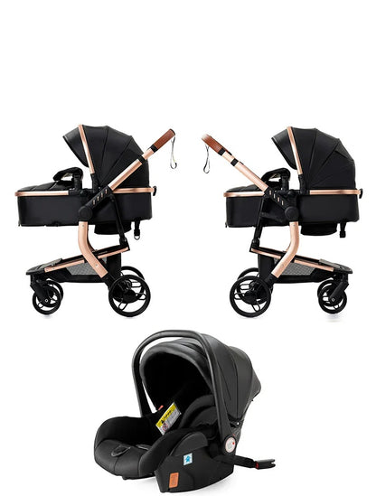 MAGIC | Poussette Bébé 3 en 1 Multifonction Légère et Réversible