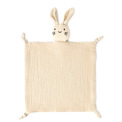 Doudou bébé doux en forme de lapin