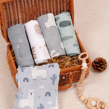 Lot de serviettes pour alimentation bébés