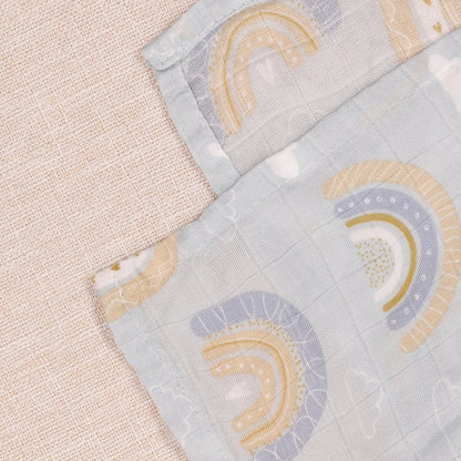Lot de 5 serviettes pour alimentation bébés