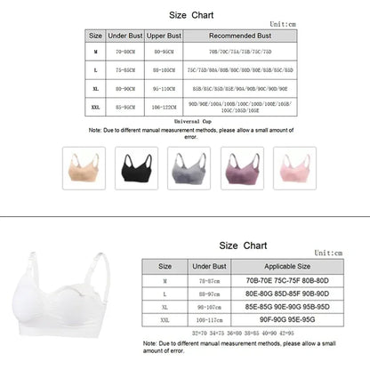 Lot de 3 Soutiens-Gorge d'Allaitement guide de taille